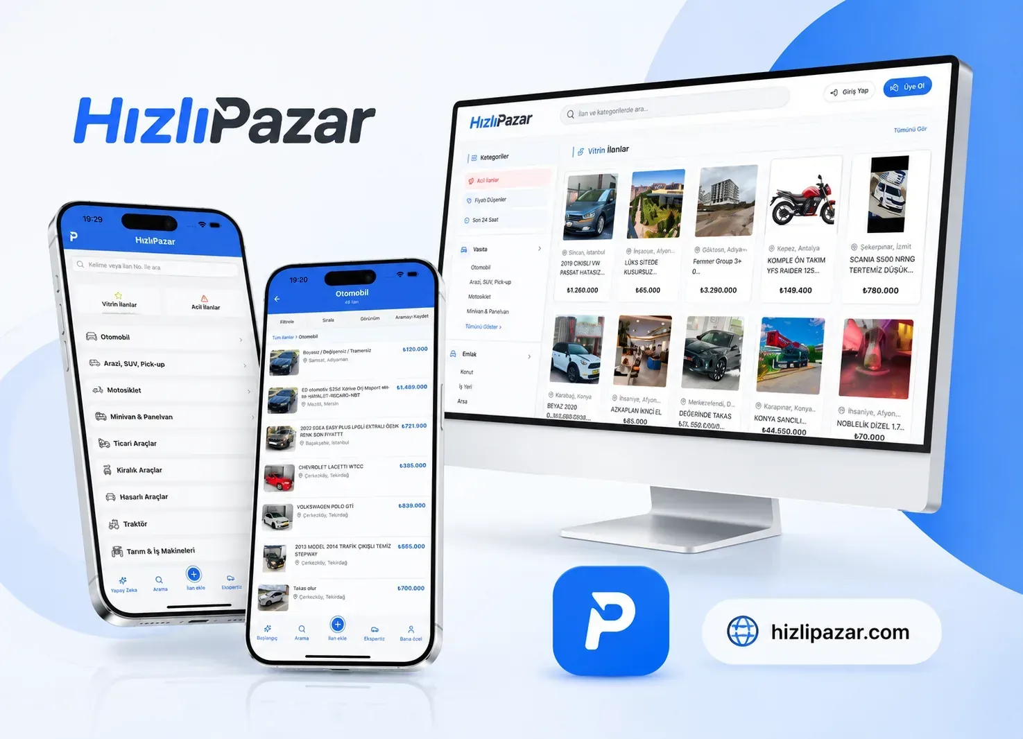 صورة رئيسية لمنصة HızlıPazar